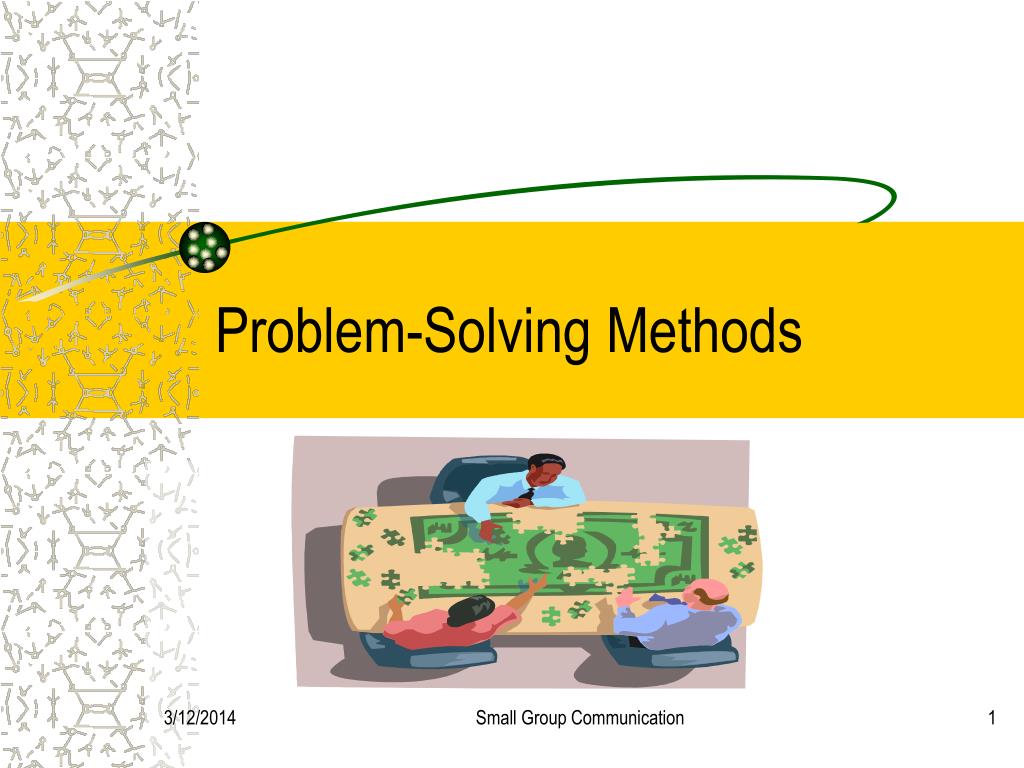 PPT ProblemSolving Methods PowerPoint Presentation, free download