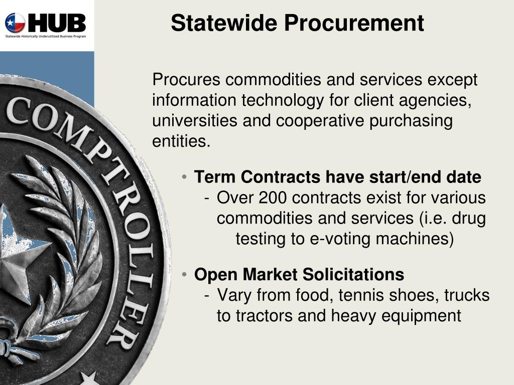 PPT Doing Business with Texas PowerPoint Presentation ID437345