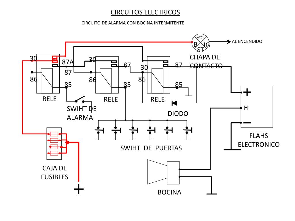Para un día de viaje Interpretativo Me sorprendió esquema electrico