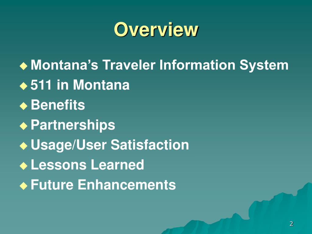 Navigating Montana’s Roads A Comprehensive Guide To The Montana 511