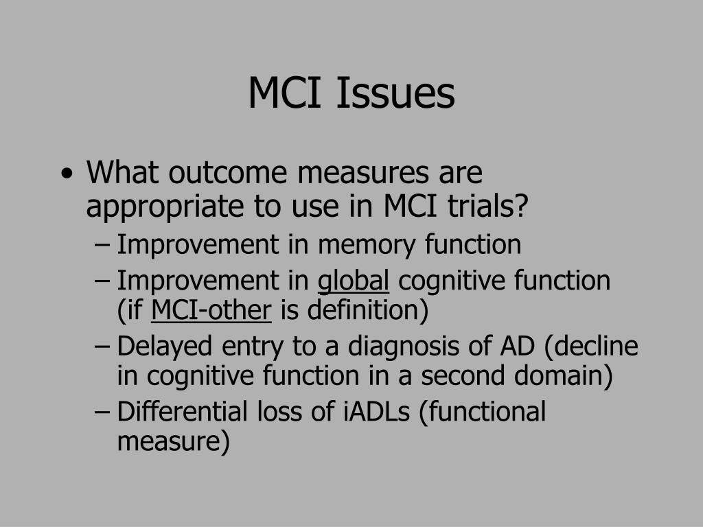 PPT Defining Mild Cognitive Impairment PowerPoint Presentation, free