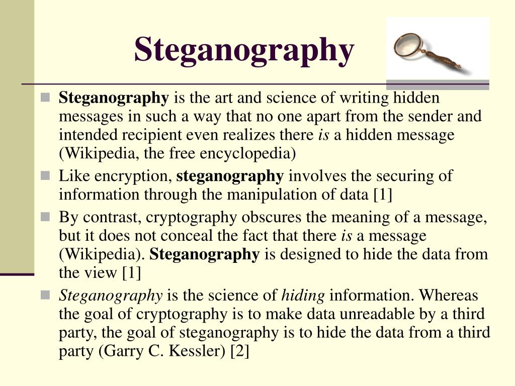 PPT Steganography PowerPoint Presentation, free download ID439402