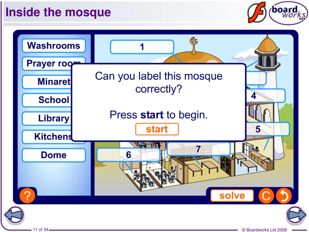 PPT KS3 Religious Studies The Mosque PowerPoint Presentation, free