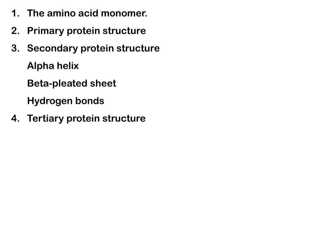 PPT The amino acid monomer PowerPoint Presentation, free download ID441267