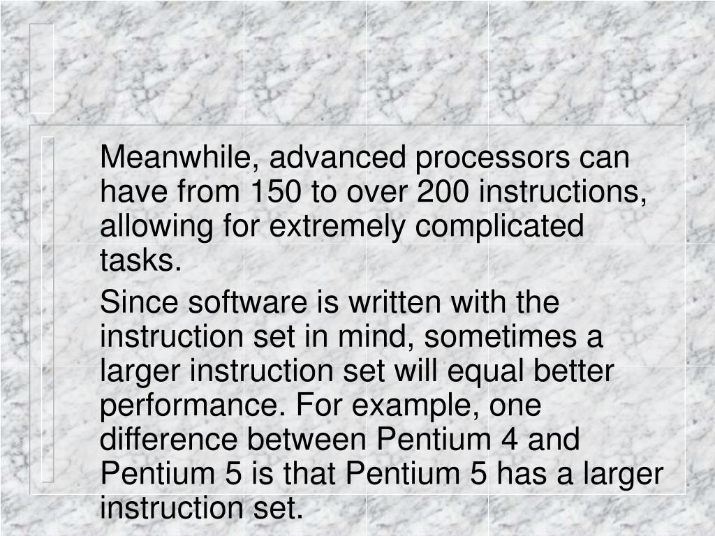 PPT Characteristics of a Microprocessor PowerPoint Presentation, free