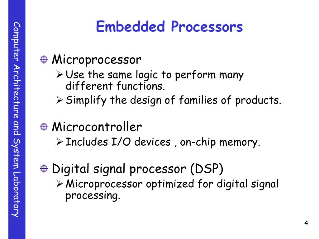 PPT Design and Implementation of Embedded Microprocessors PowerPoint