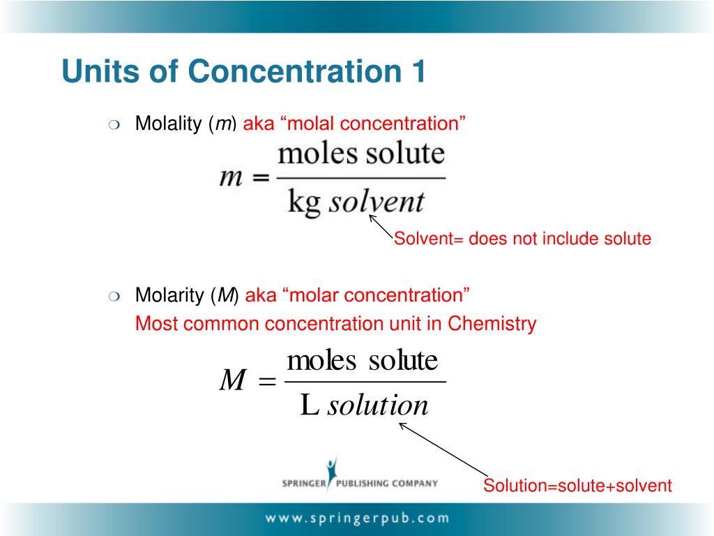 PPT Chapter 8 — Solutions and Their Behavior PowerPoint Presentation