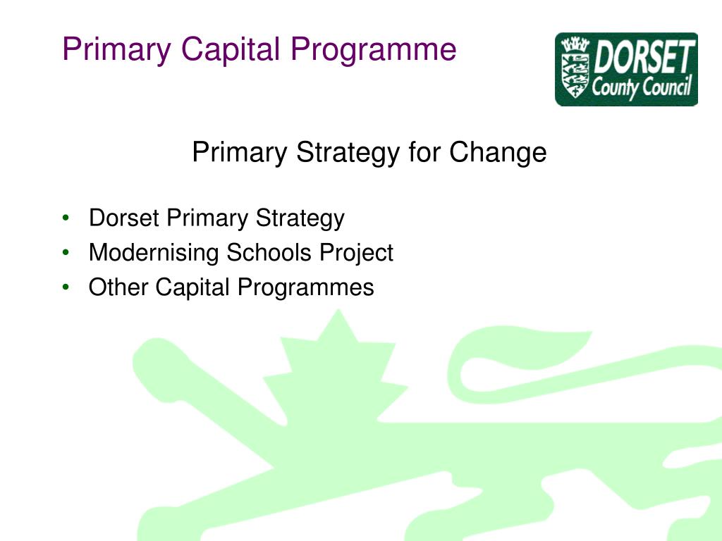 PPT ICT through the Modernising Schools Project and the Primary