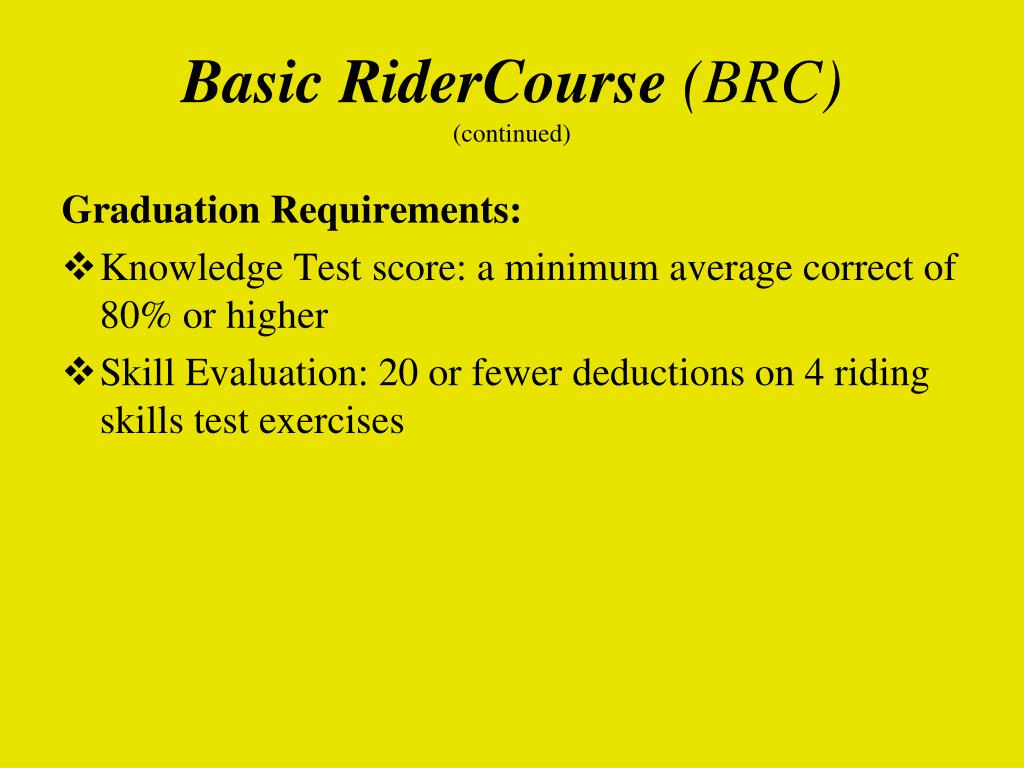 PPT South Dakota Motorcycle Rider Education Program Presentation by