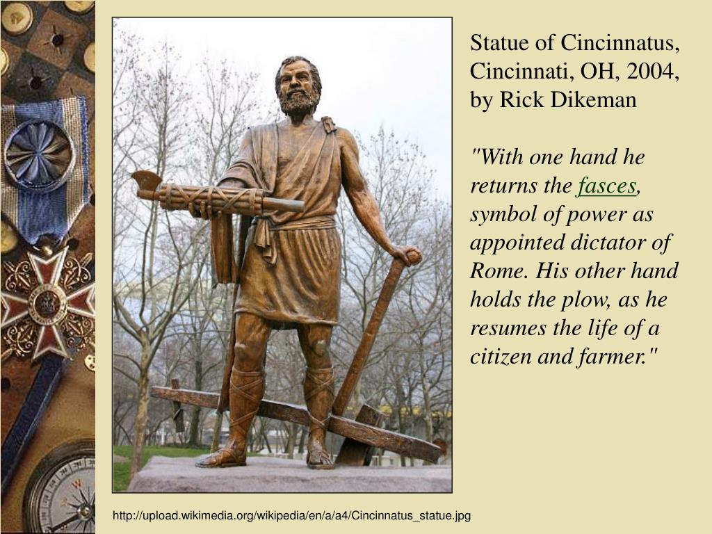 PPT The Legend of Cincinnatus PowerPoint Presentation, free download