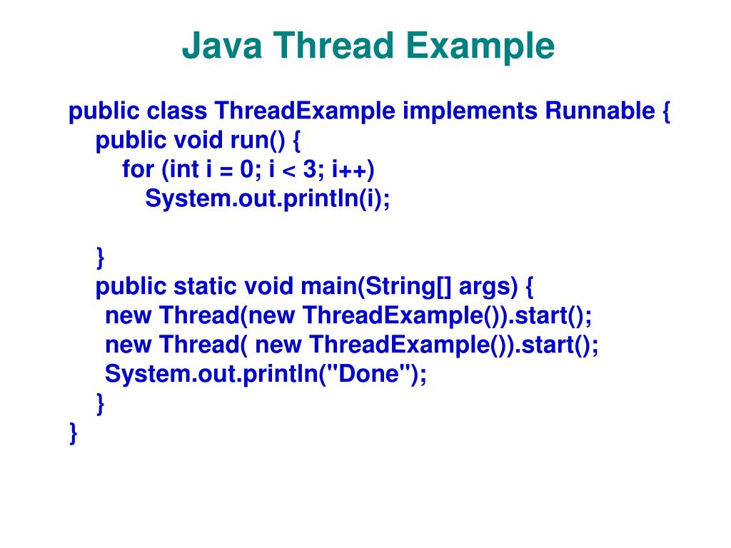 PPT Multithreading in Java PowerPoint Presentation, free download