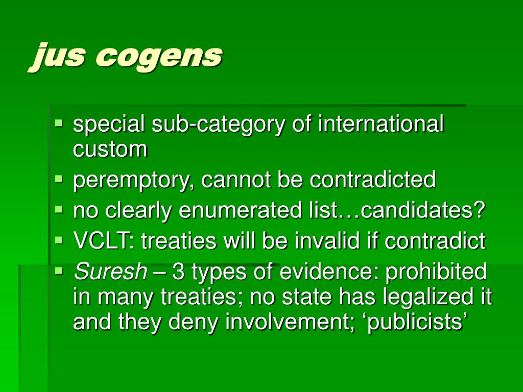 PPT Customary International Law PowerPoint Presentation, free