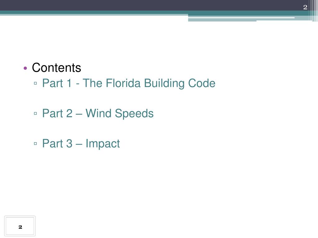 PPT 2010 Florida Building Code Wind Standard PowerPoint Presentation