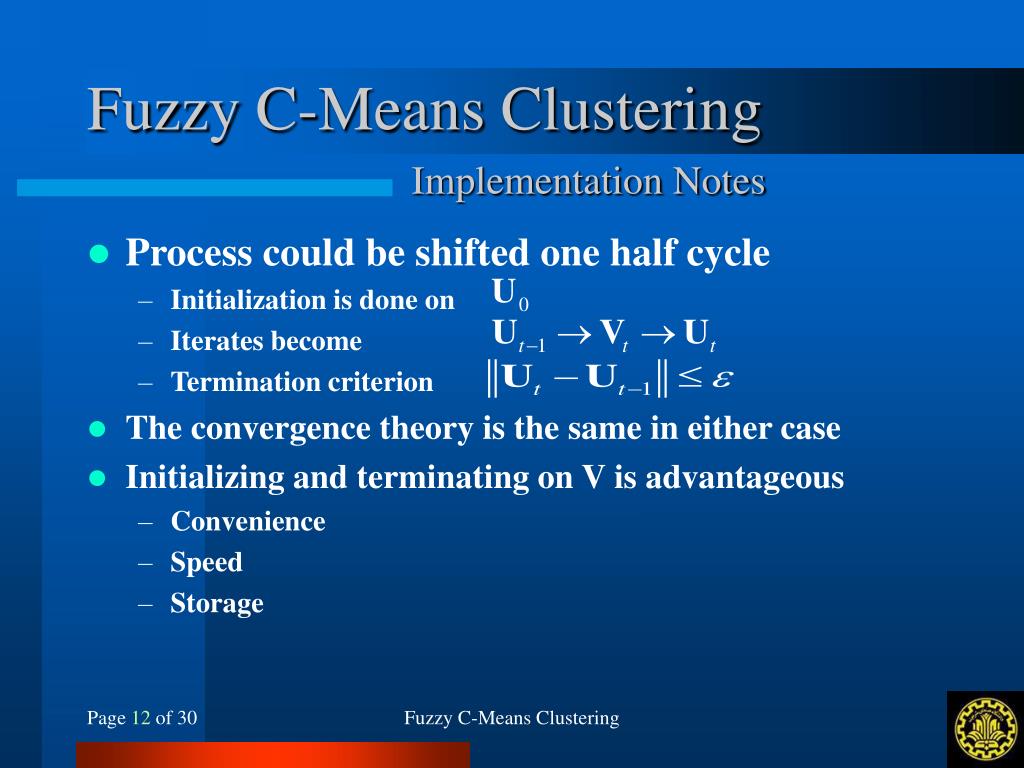 PPT Fuzzy CMeans Clustering PowerPoint Presentation ID445146