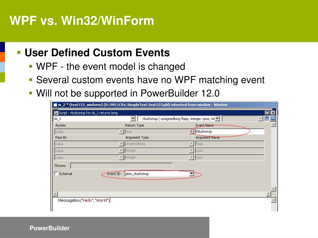 Winforms Vs Wpf
