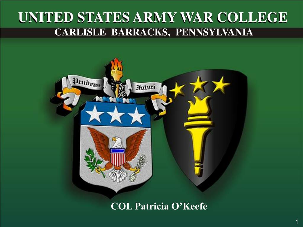 PPT UNITED STATES ARMY WAR COLLEGE PowerPoint Presentation, free