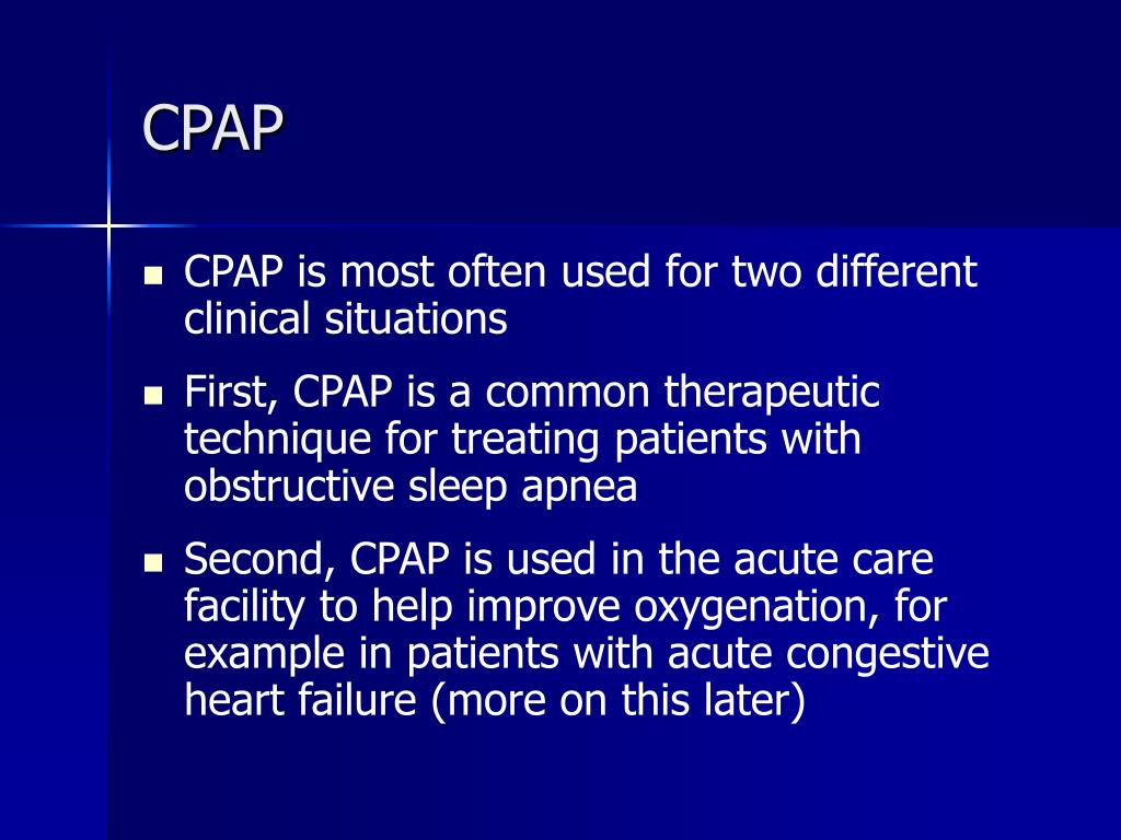 PPT Part I Noninvasive Positive Pressure Ventilation in the Acute