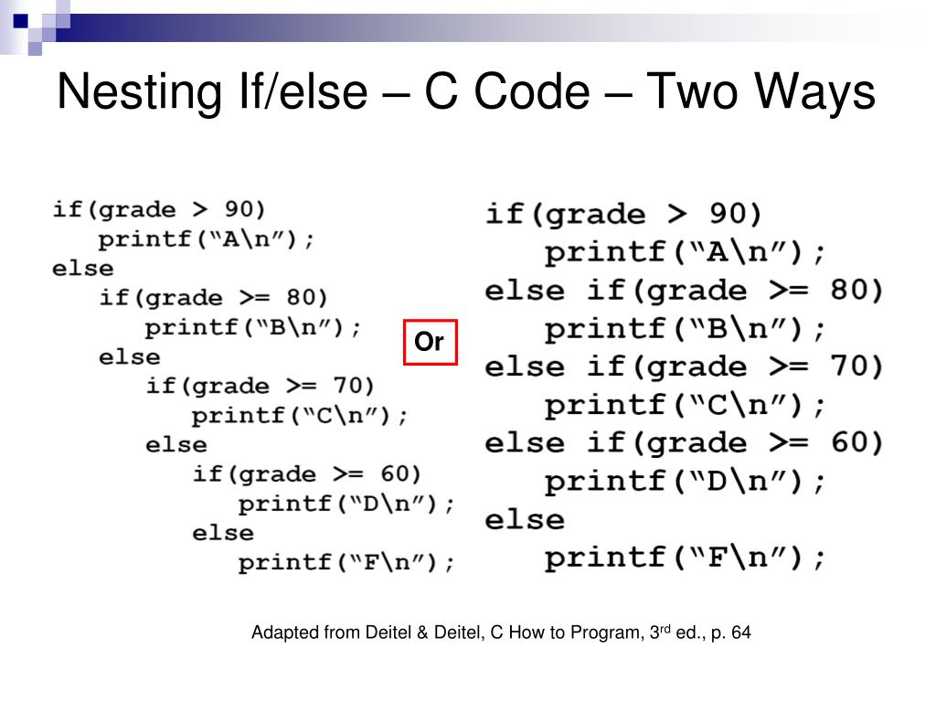 PPT Lecture 3 Control Structures Selection PowerPoint Presentation