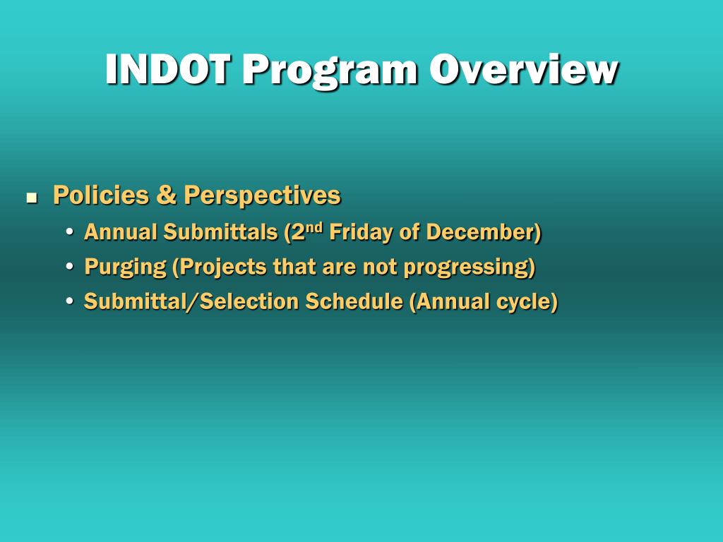 PPT SUCCESS OF INDIANA TRANSPORTATION ENHANCEMENTS PowerPoint(03)