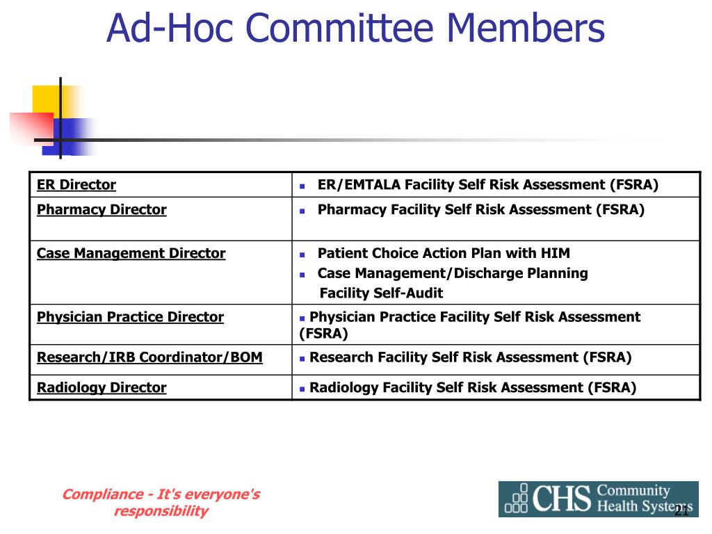 PPT Community Health Systems Compliance Program PowerPoint