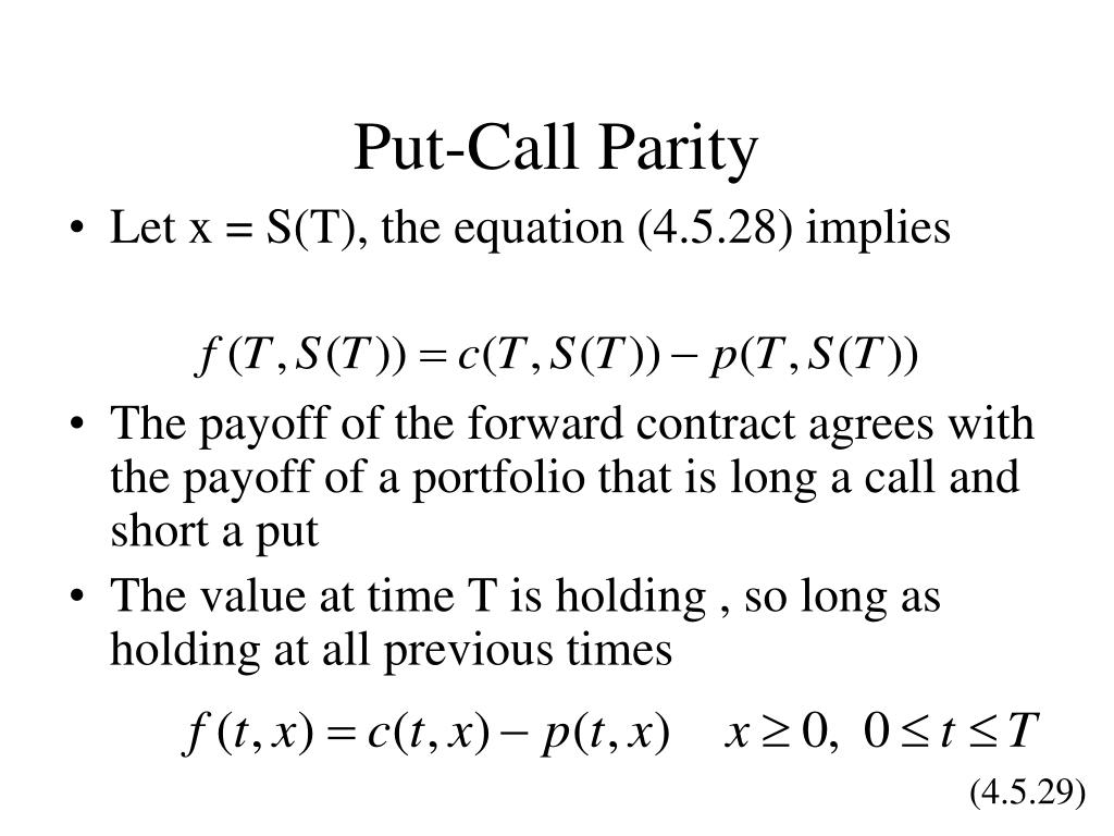 PPT 4.5 BlackScholesMerton Equation part (1) PowerPoint
