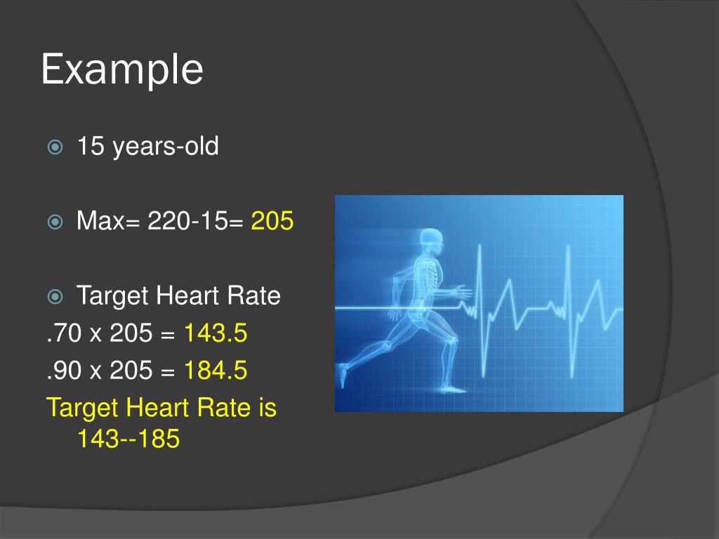 PPT Heart Rate Target Zone PowerPoint Presentation, free download