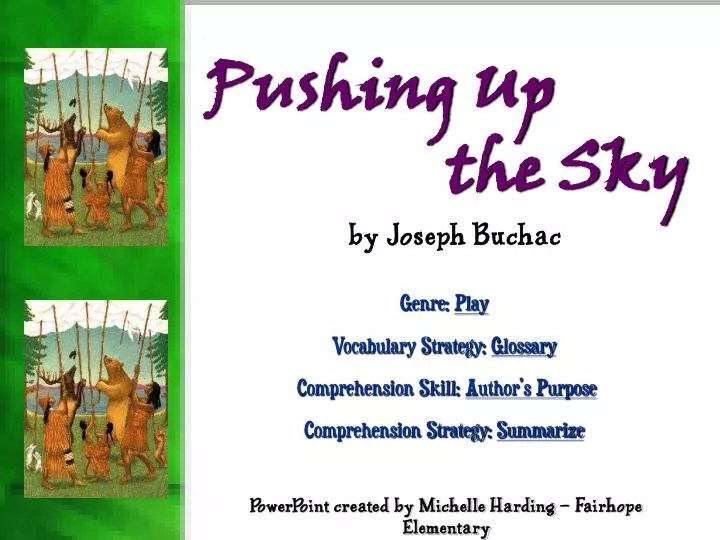 PPT Pushing Up the Sky PowerPoint Presentation, free download ID454397