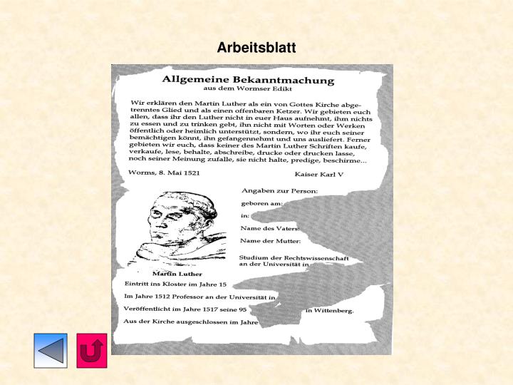PPT Martin Luther und die Reformation PowerPoint Presentation ID454559