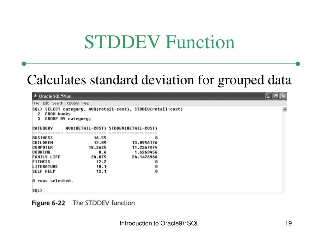 PPT SQL Group Functions PowerPoint Presentation, free download ID