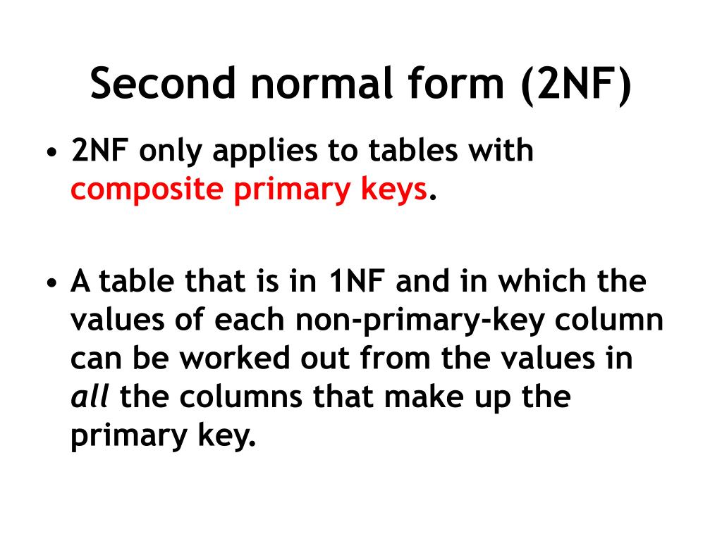 PPT Normalization PowerPoint Presentation, free download ID458921