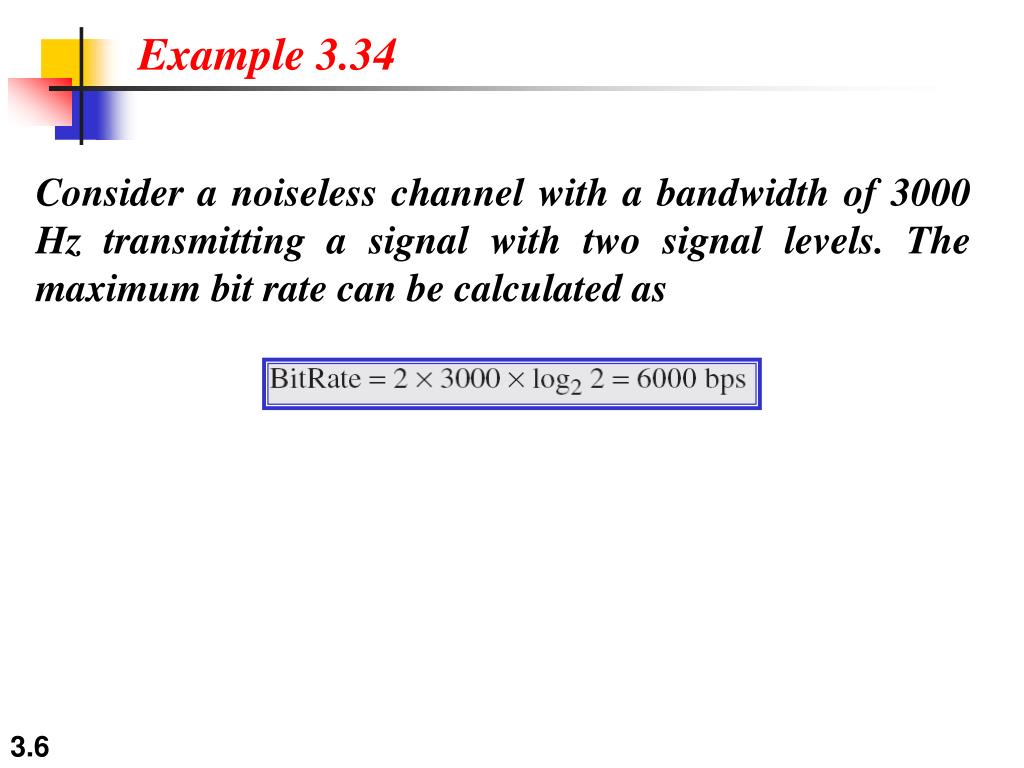 PPT 35 DATA RATE LIMITS PowerPoint Presentation, free download ID