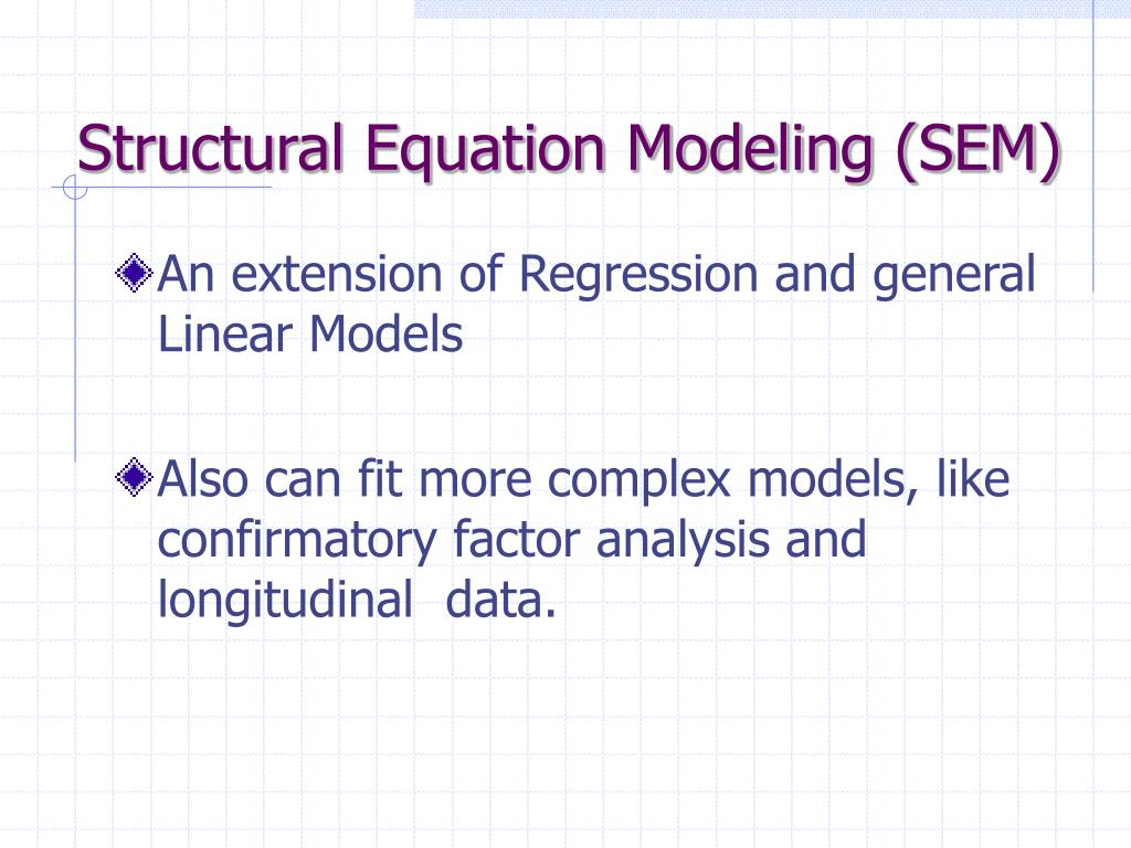 PPT AMOS Analysis of Moment Structures PowerPoint Presentation ID