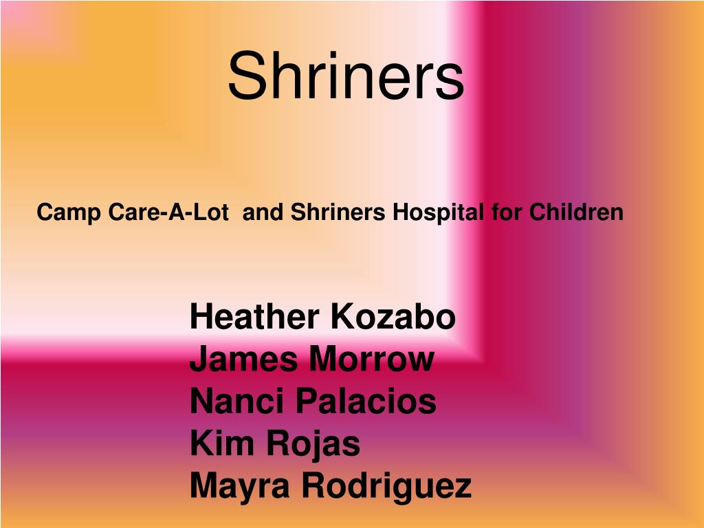 PPT Shriners PowerPoint Presentation, free download ID459344