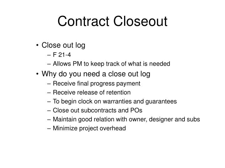 PPT Project Close Out PowerPoint Presentation ID460032