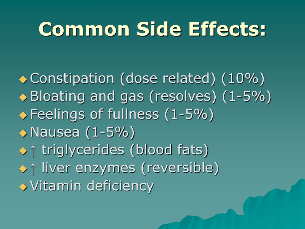 PPT MEDICATIONS USED TO TREAT HIGH CHOLESTEROL AND THEIR SIDE EFFECTS
