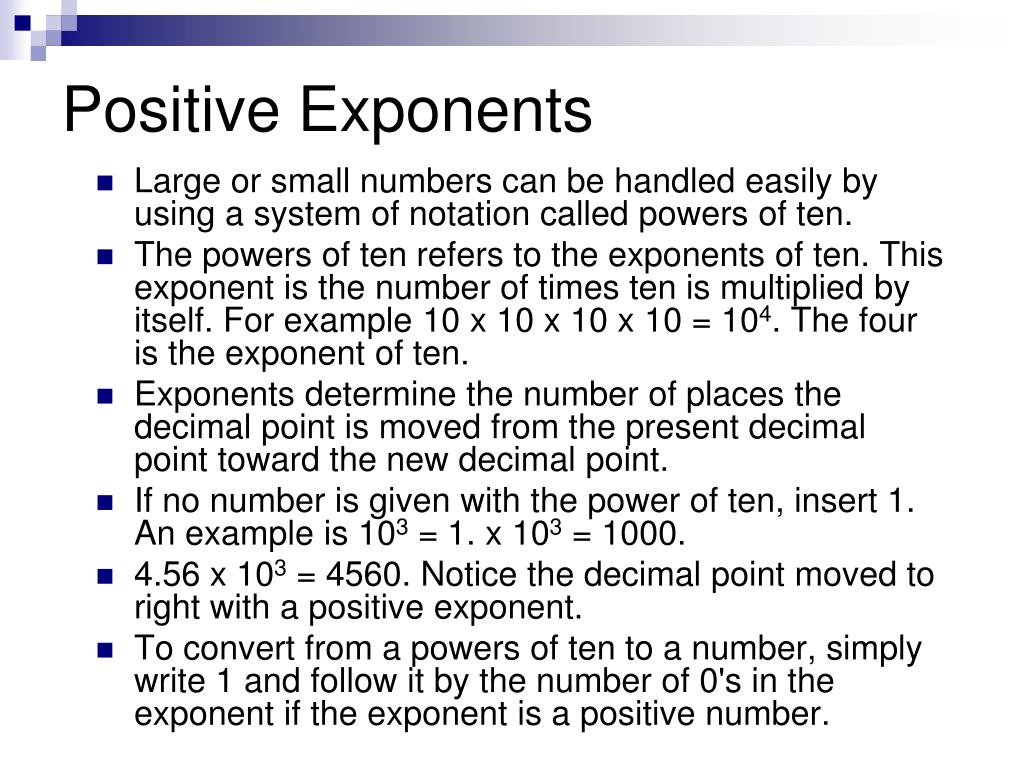 PPT - Powers of Ten PowerPoint Presentation, free download - ID:460426