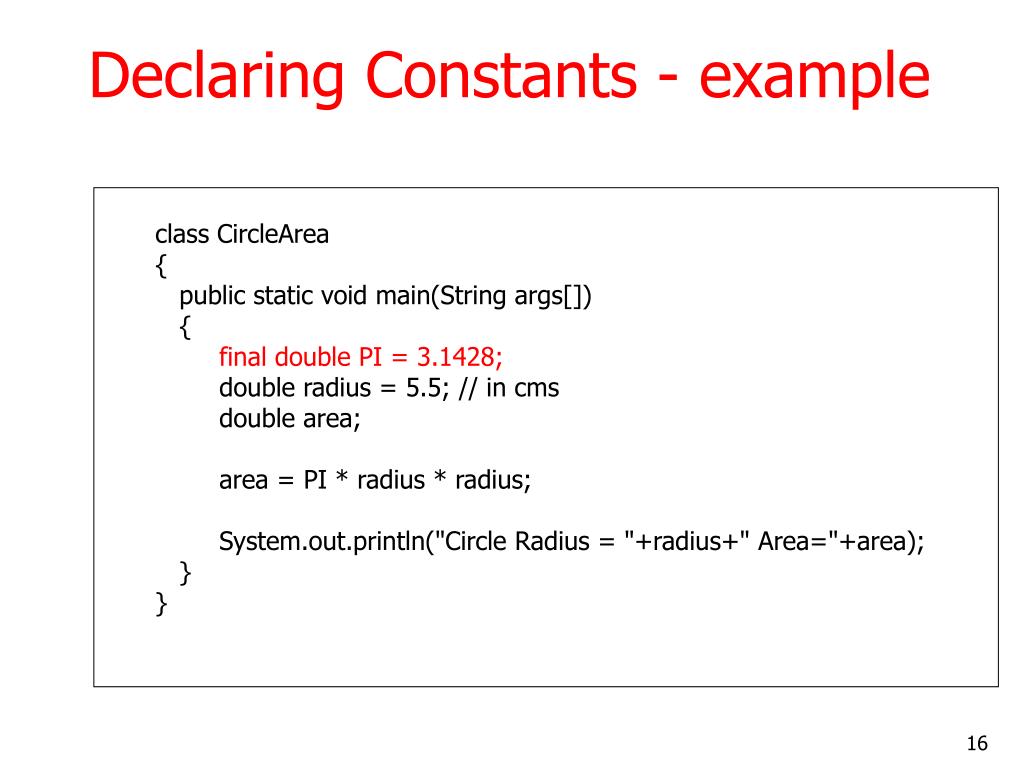 PPT Basic Java Constructs and Data Types Nuts and Bolts PowerPoint