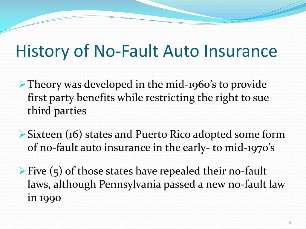 PPT Reserving for Unlimited LongTerm NoFault (PIP) Claims