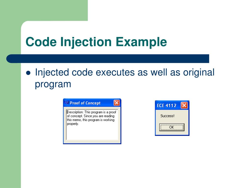 PPT Code Injection and Software Cracking’s Effect on Network Security