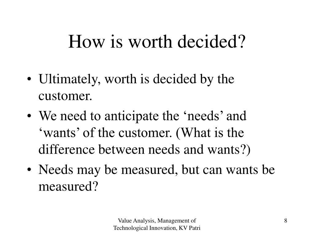PPT Value Analysis PowerPoint Presentation, free download ID463544