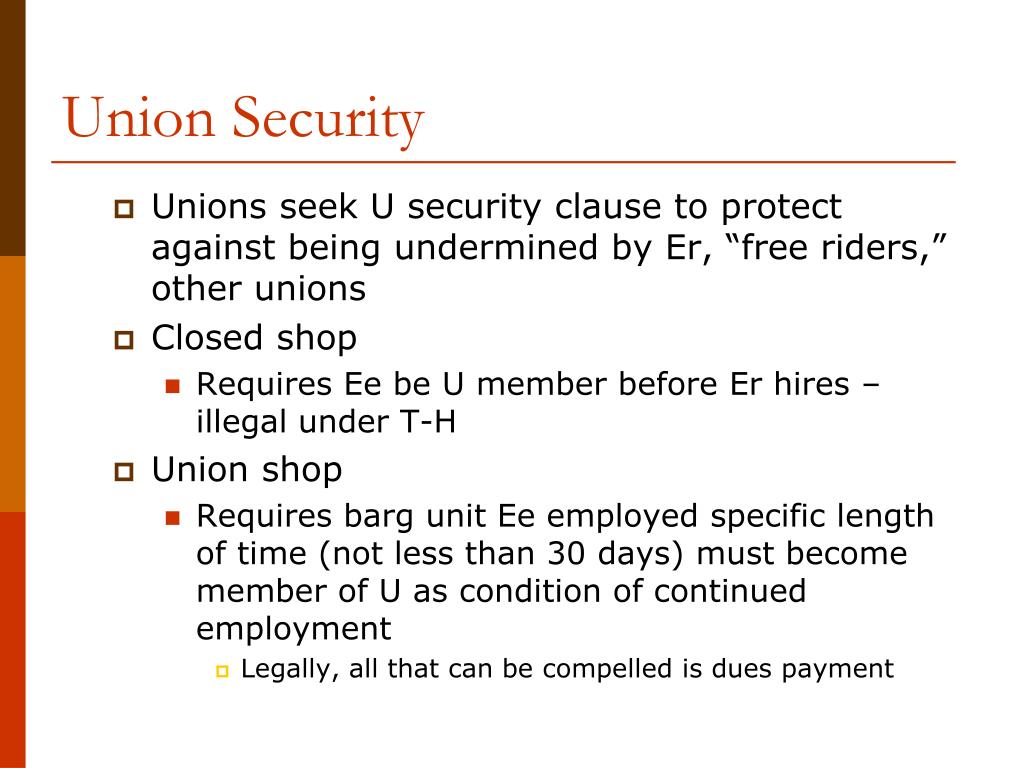 PPT U.S. Union Contracts PowerPoint Presentation, free download ID