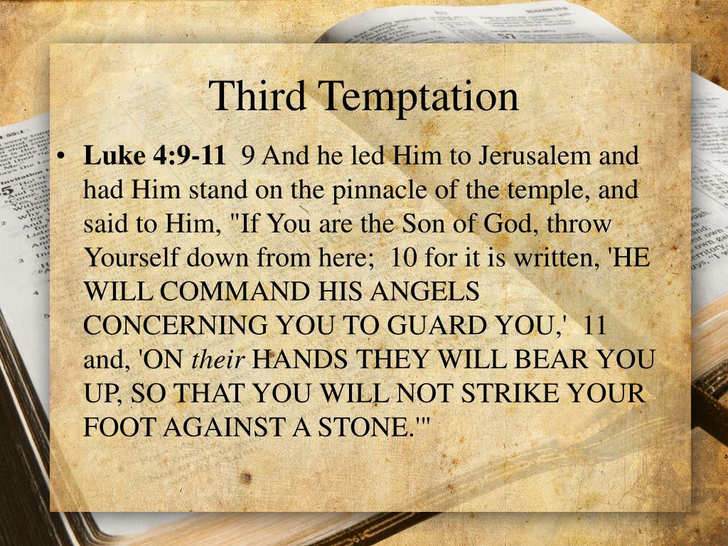 PPT The Temptation of Jesus PowerPoint Presentation ID464493