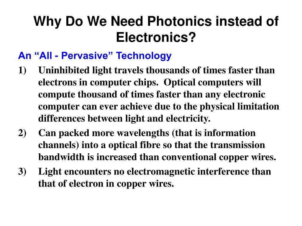 PPT Photonics PowerPoint Presentation, free download ID464742