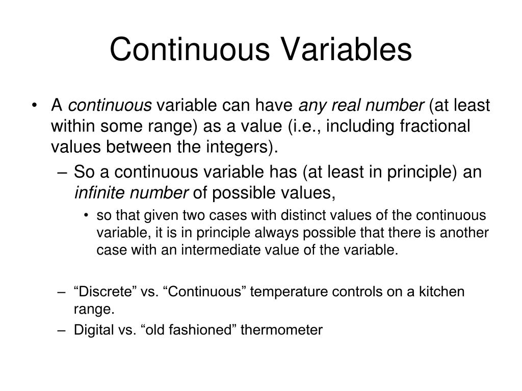 PPT VARIABLES PowerPoint Presentation, free download ID465811