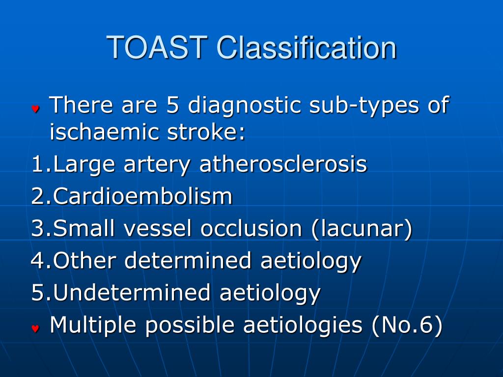 PPT TOAST Classification PowerPoint Presentation, free download ID