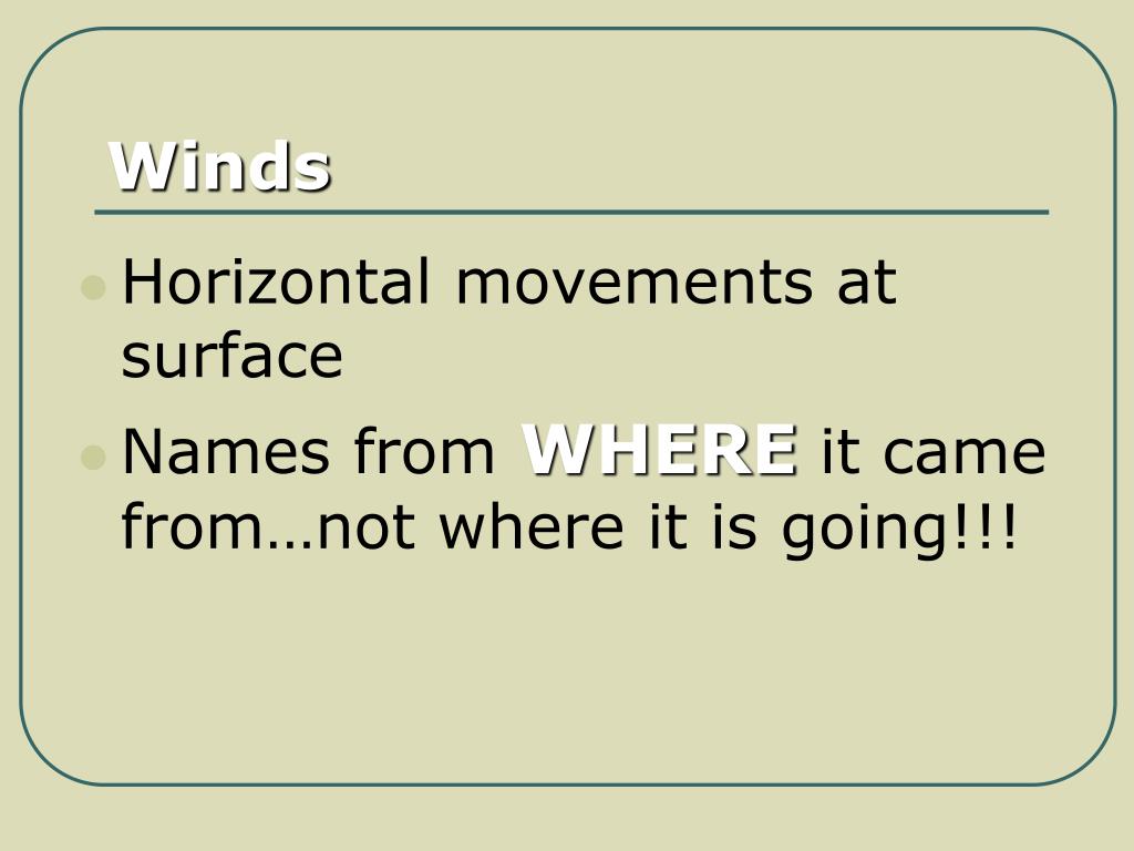 PPT Air Masses, Fronts and Global Wind Patterns PowerPoint