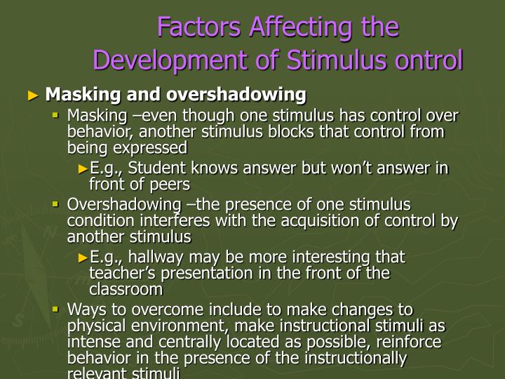 PPT Stimulus Control Advanced Applied Behavior Analysis Presentation