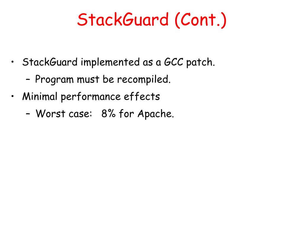 PPT Preventing Buffer Overflow Attacks PowerPoint Presentation, free