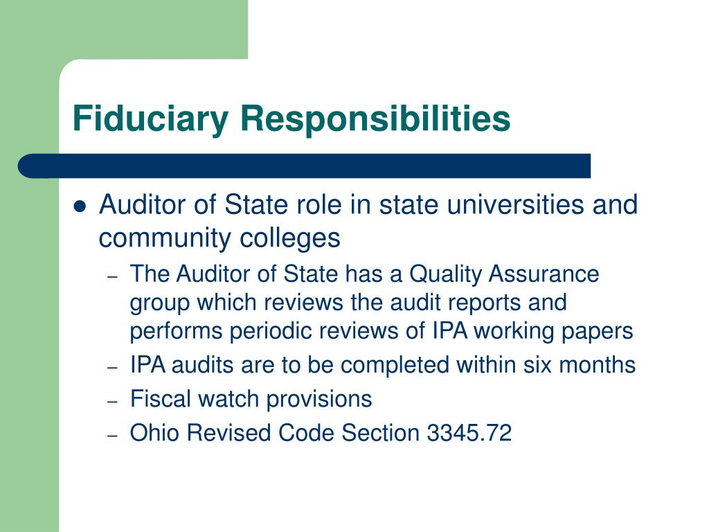 PPT Fiduciary Responsibilities PowerPoint Presentation, free download