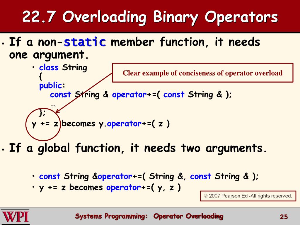 PPT Operator Overloading in C++ PowerPoint Presentation, free